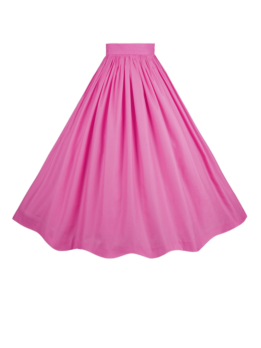 RTS - S - Lola Skirt Barbie Doll Pink Cotton