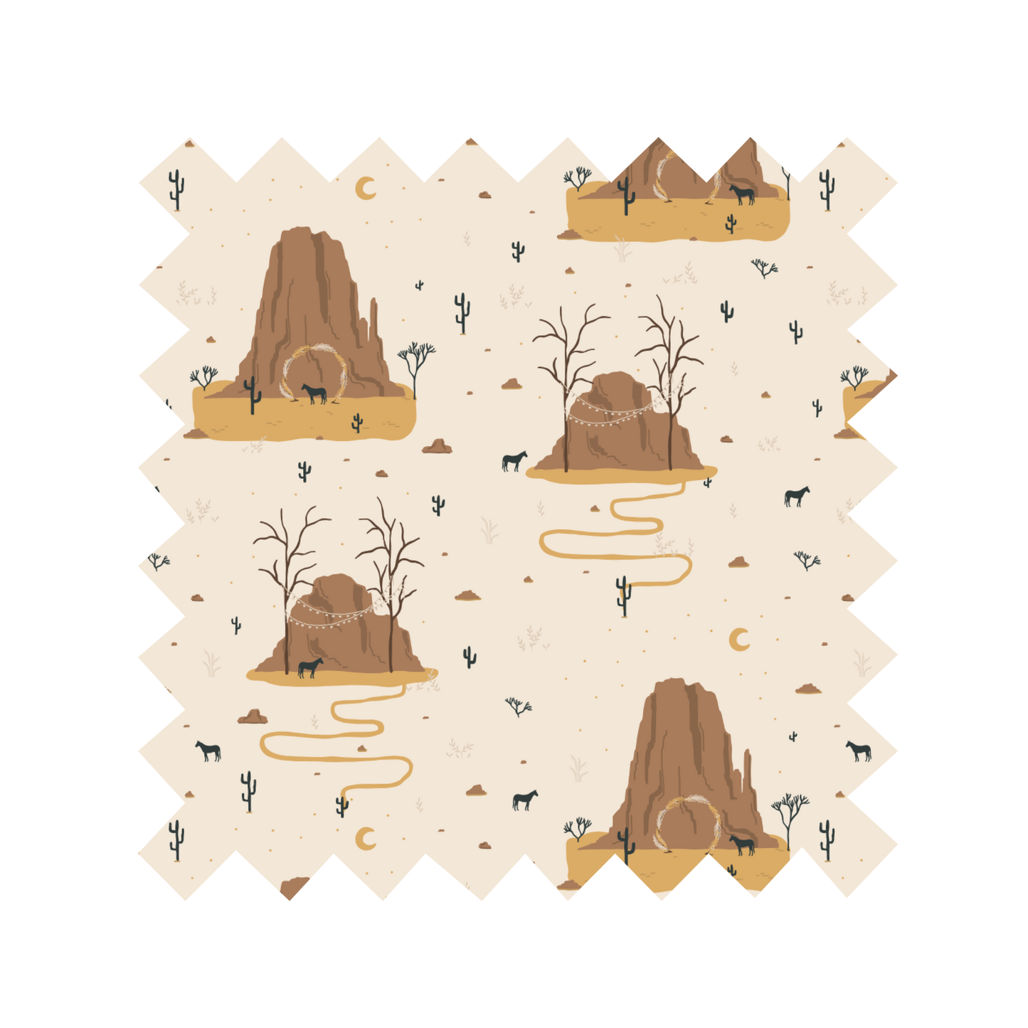 RTS - S - Penelope Dress "Lonesome Cowboy"