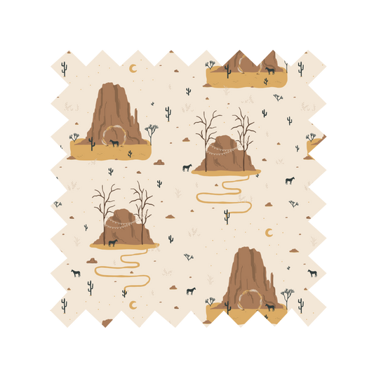 Fabric "Lonesome Cowboy" - By the Yard