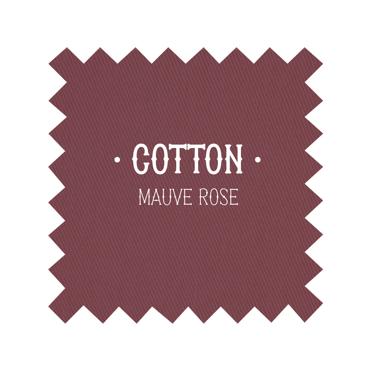 Fabric in Mauve Rose Cotton - By the Yard