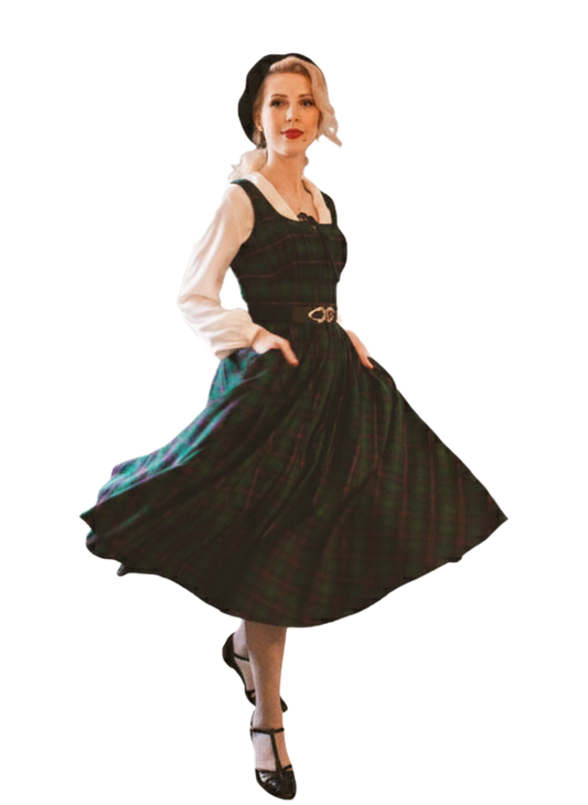 MTO - Michelle Dress "Princeton Plaid"