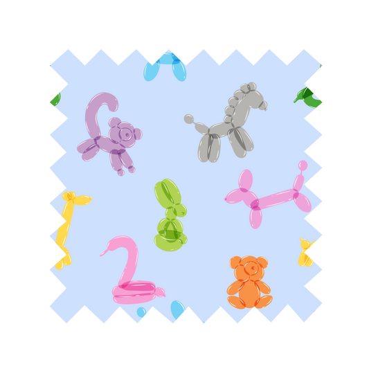 Fabric "Party Animals" - By the Yard