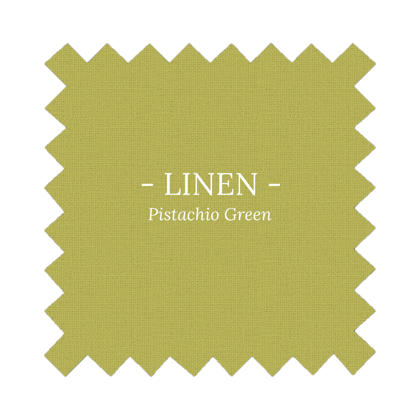 Fabric in Pistachio Green Linen - By the Yard
