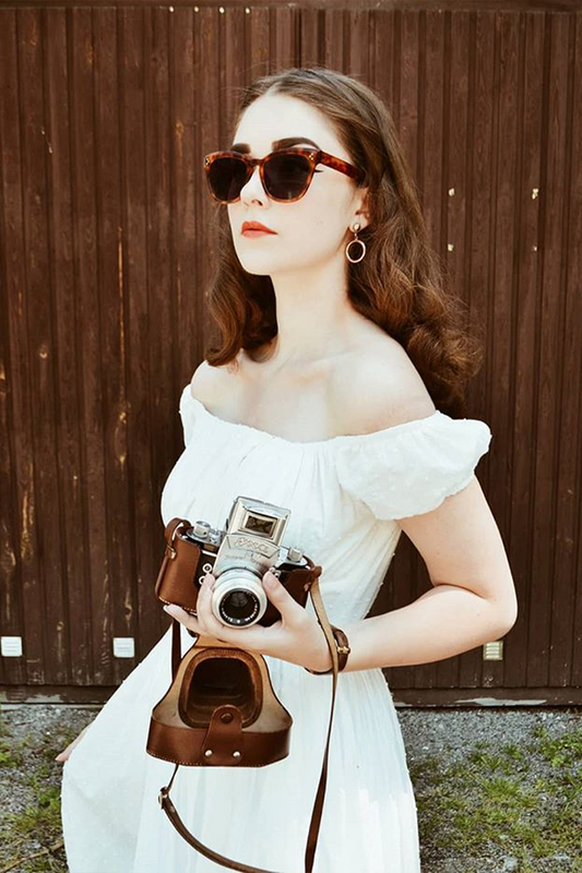 RTS - Loretta Dress in "Dotted Swiss" White