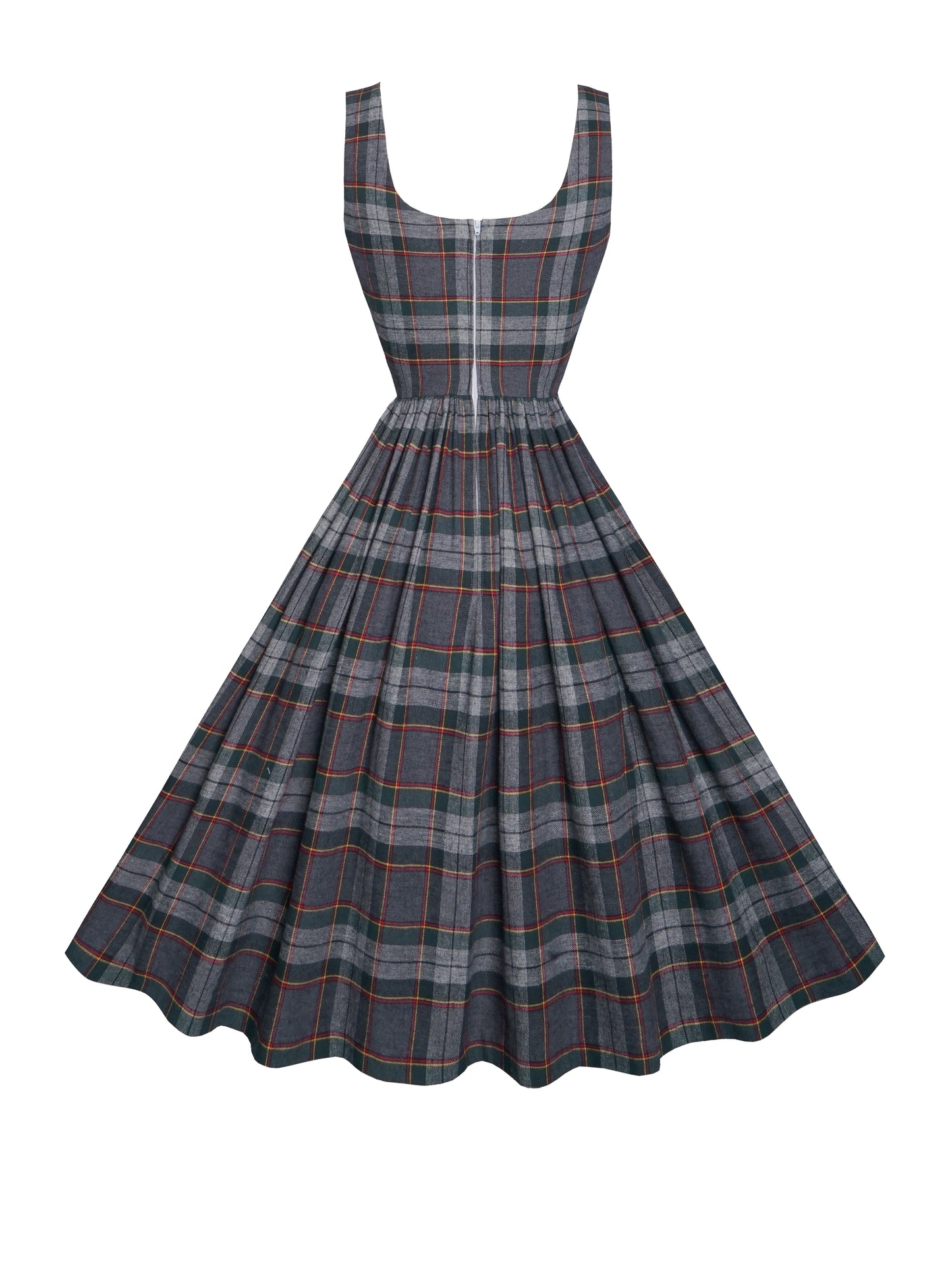 RTS - S - Emily Dress "Denman Plaid"