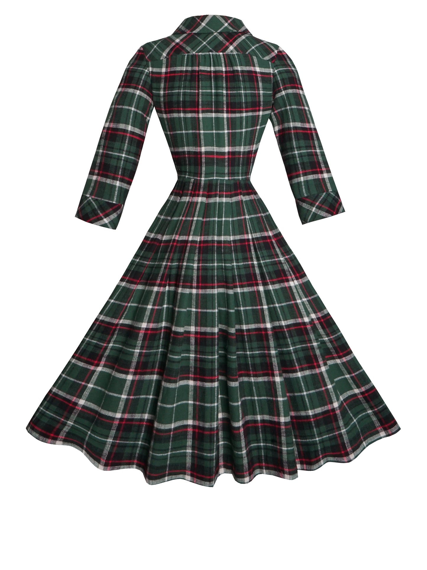 RTS - Size S - Wendy Dress "Norwich Plaid"