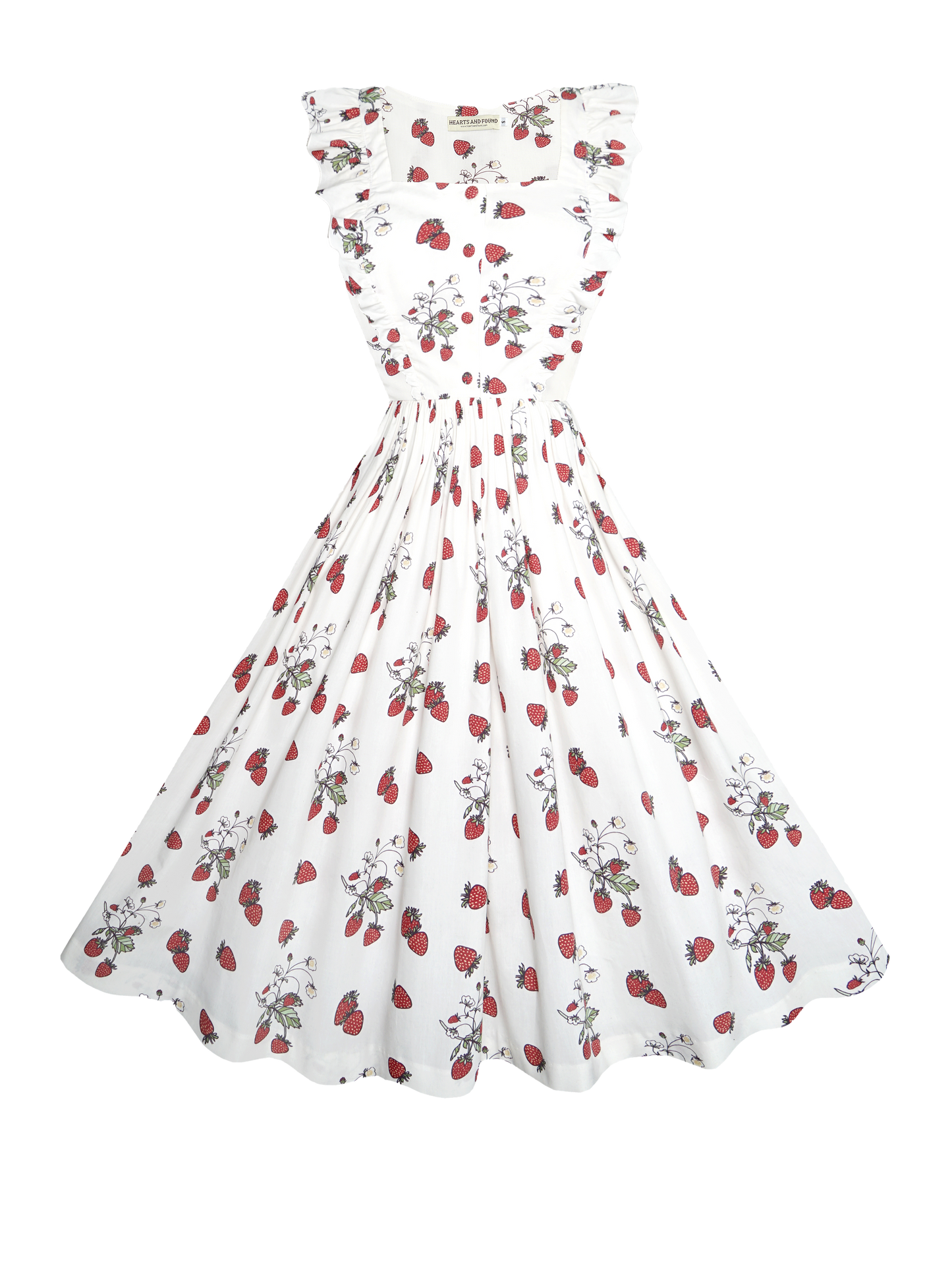 RTS - S - Alice Dress "Strawberry Picking Season"