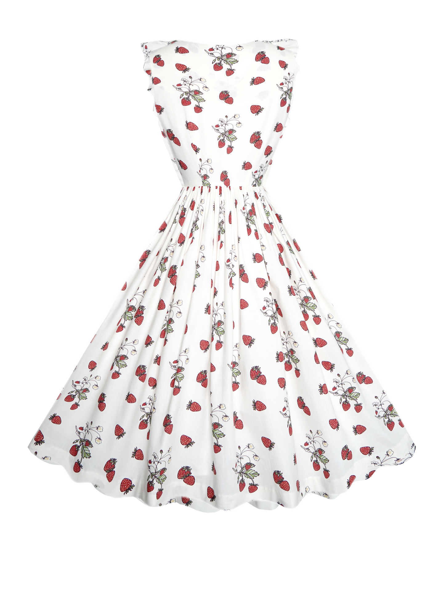 RTS - S - Alice Dress "Strawberry Picking Season"