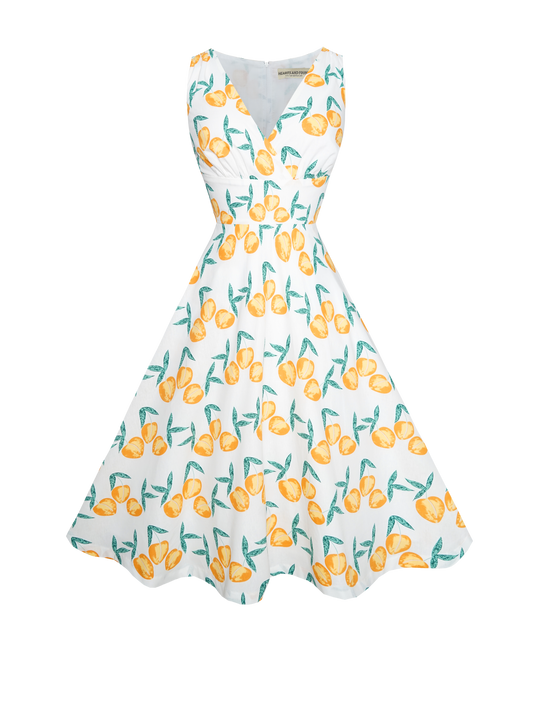 RTS - S - Carolyn Dress "Just Peachy"