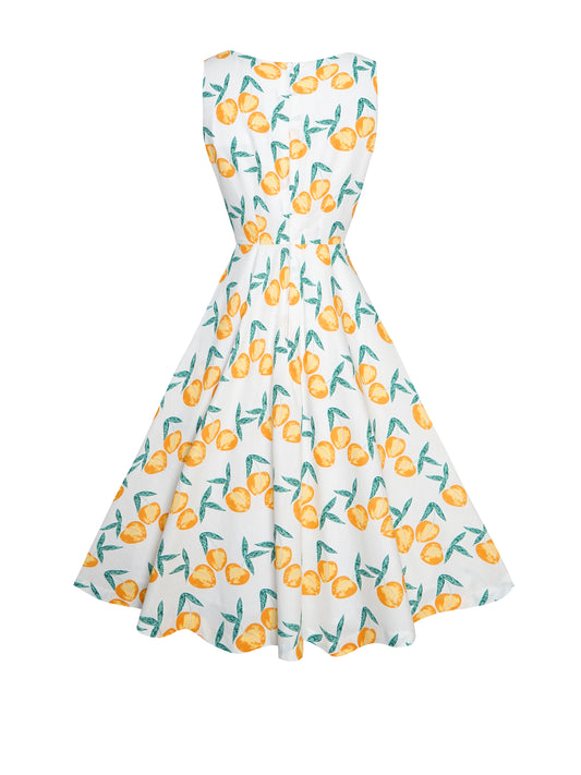 RTS - S - Carolyn Dress "Just Peachy"