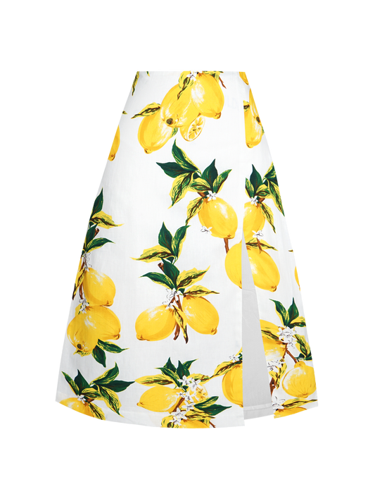 RTS - S - Lottie Skirt "Freshly Squeezed" Golden Yellow