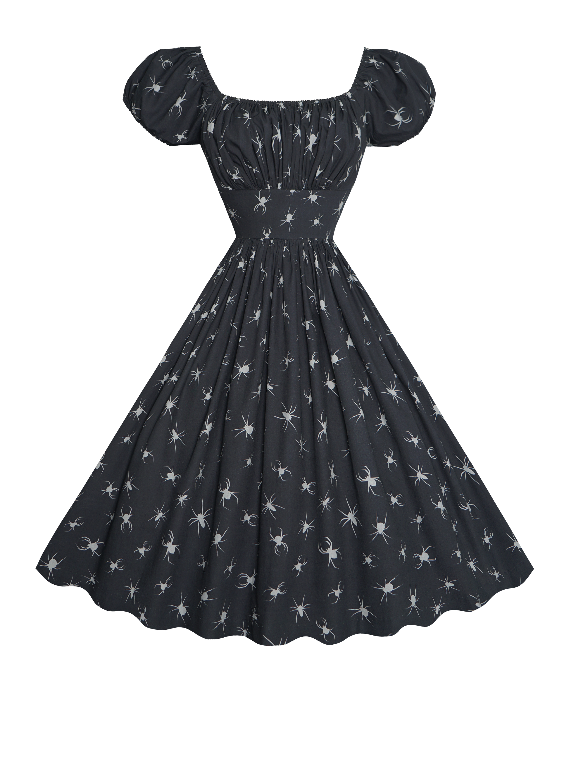 MTO - Loretta Dress in "Nightcrawlers"