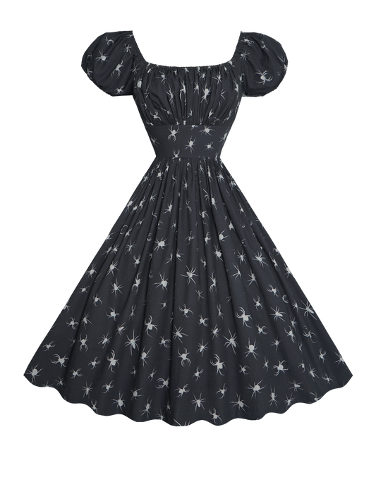 MTO - Loretta Dress in "Nightcrawlers"