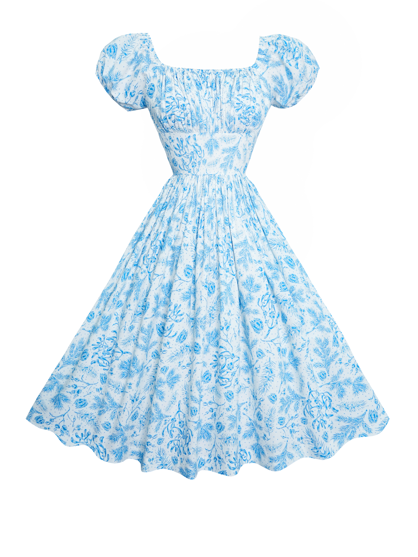 RTS - S - Loretta Dress "Winter Stroll"