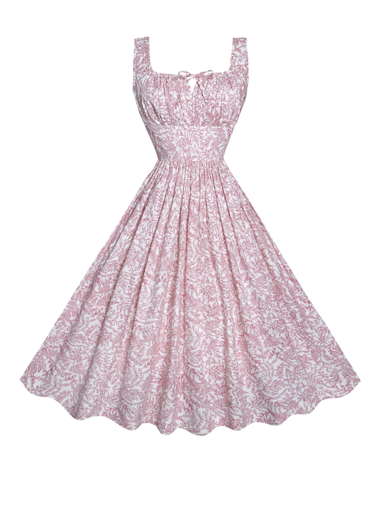 MTO - Michelle Dress "French Countryside" Red