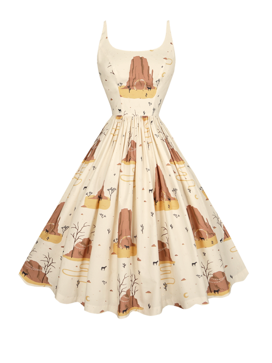RTS - S - Penelope Dress "Lonesome Cowboy"