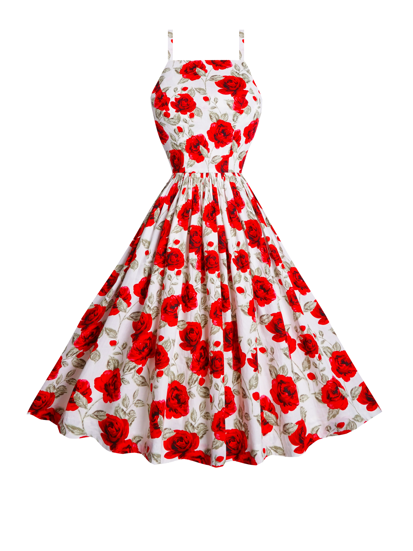 RTS - Size S - Rosalie Dress "Si Senorita" White