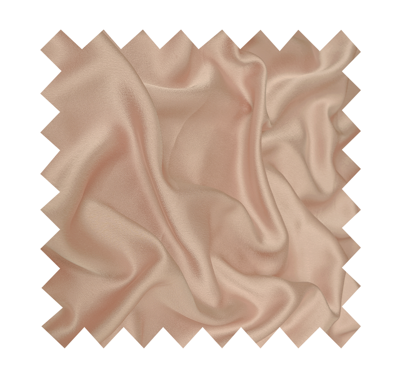 Fabric Rosegold Satin - By the Yard