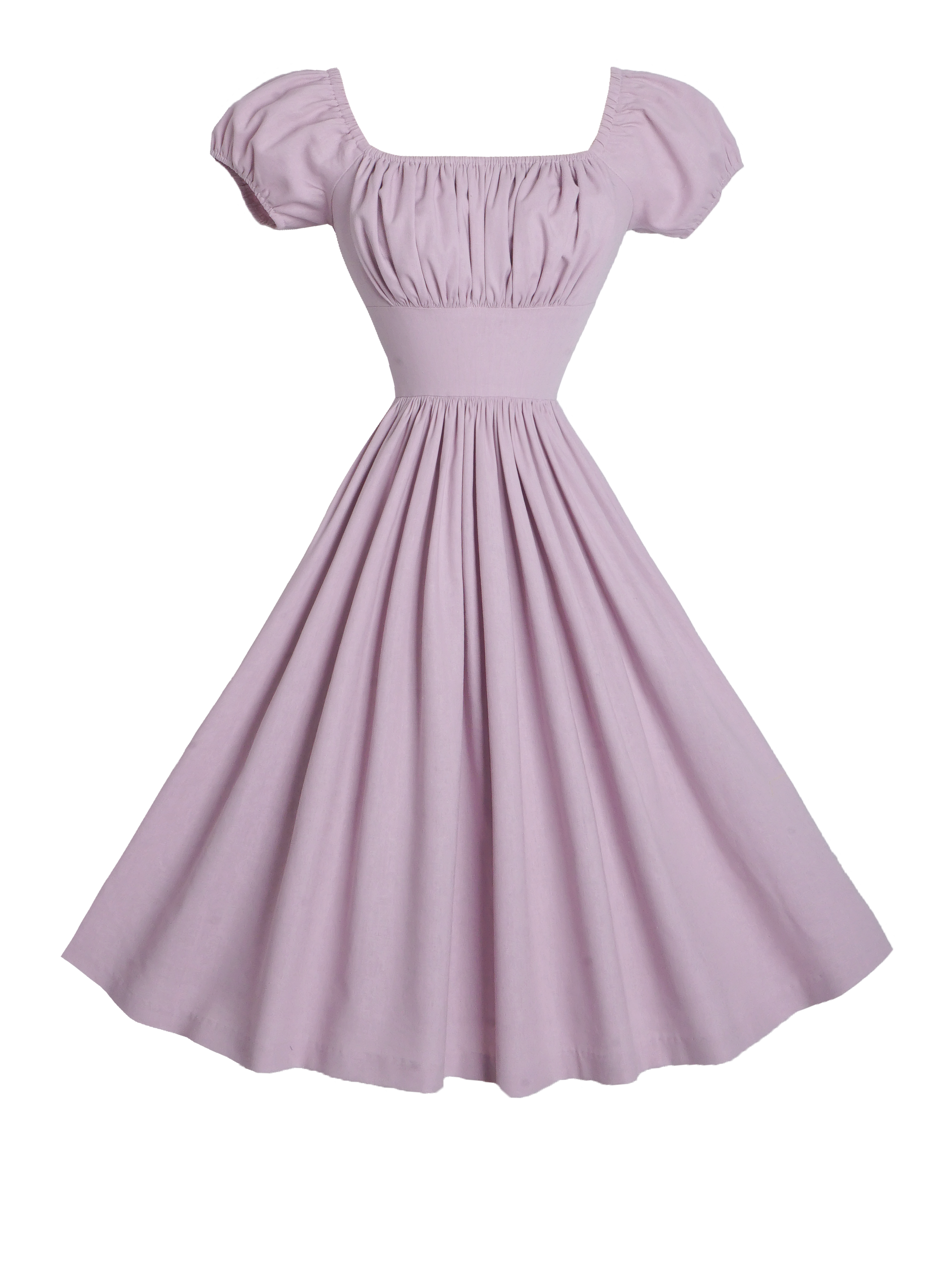 MTO - Loretta Dress Lilac Purple Linen