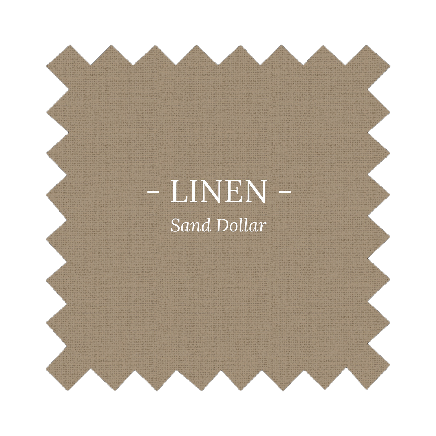 Fabric in Sand Dollar Linen - By the Yard