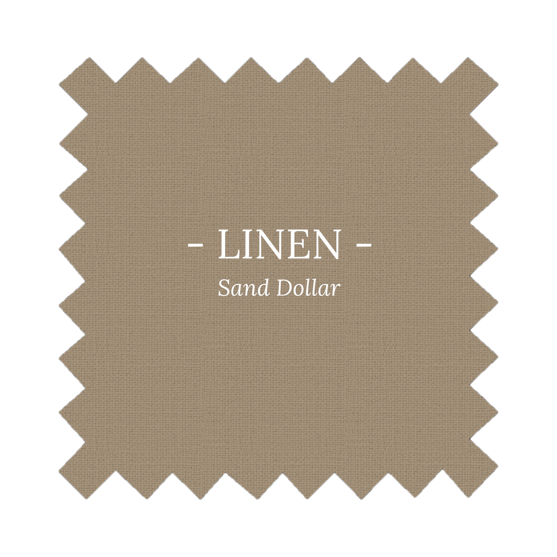 Fabric in Sand Dollar Linen - By the Yard