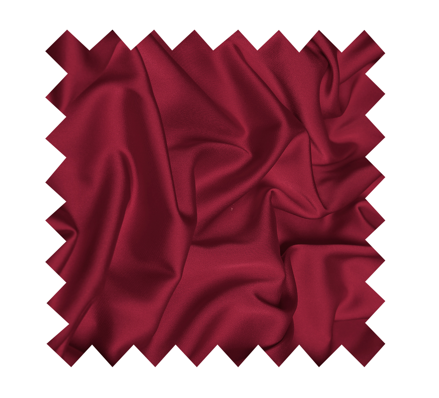Fabric Scarlet Red Satin - By the Yard