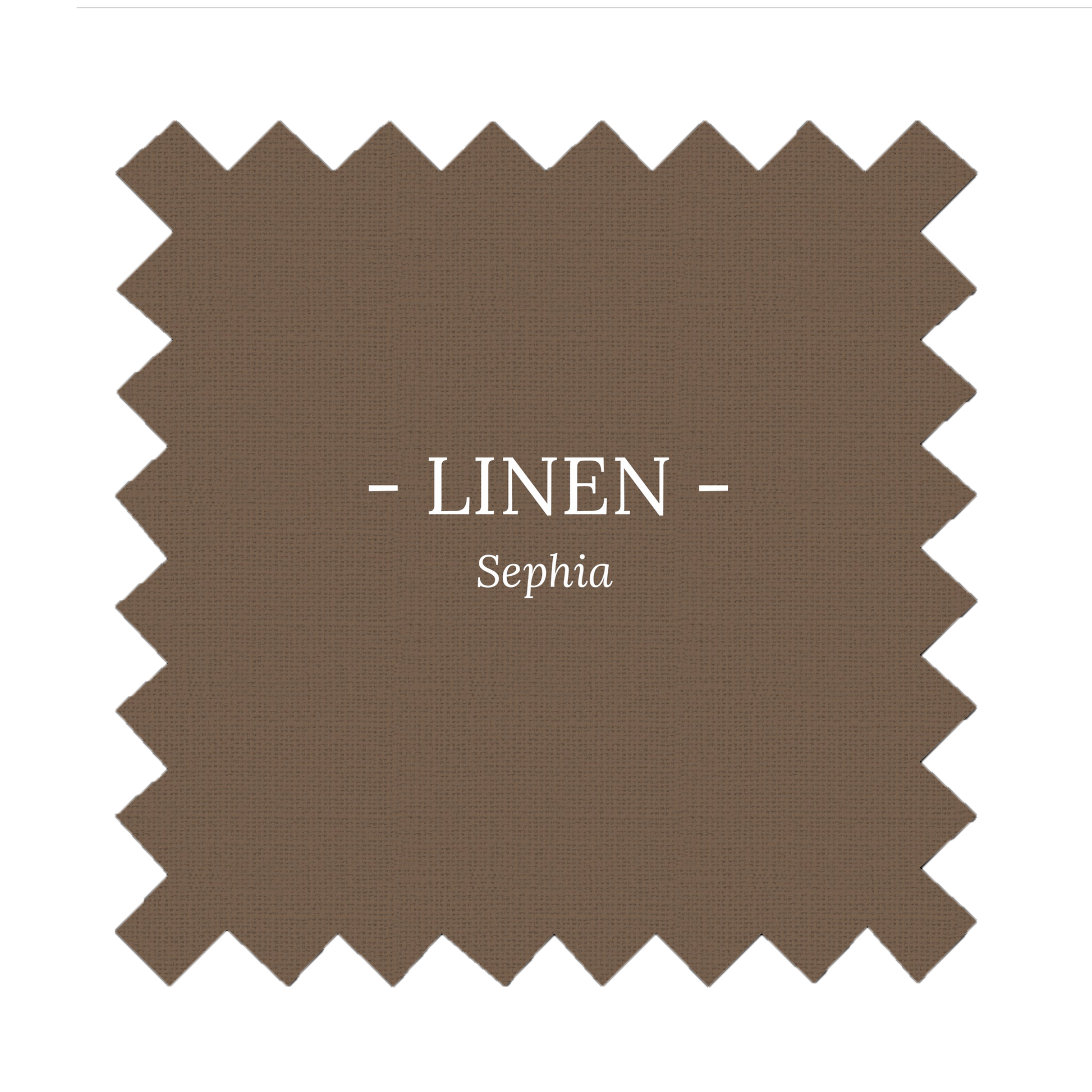 Fabric in Sephia Linen - By the Yard