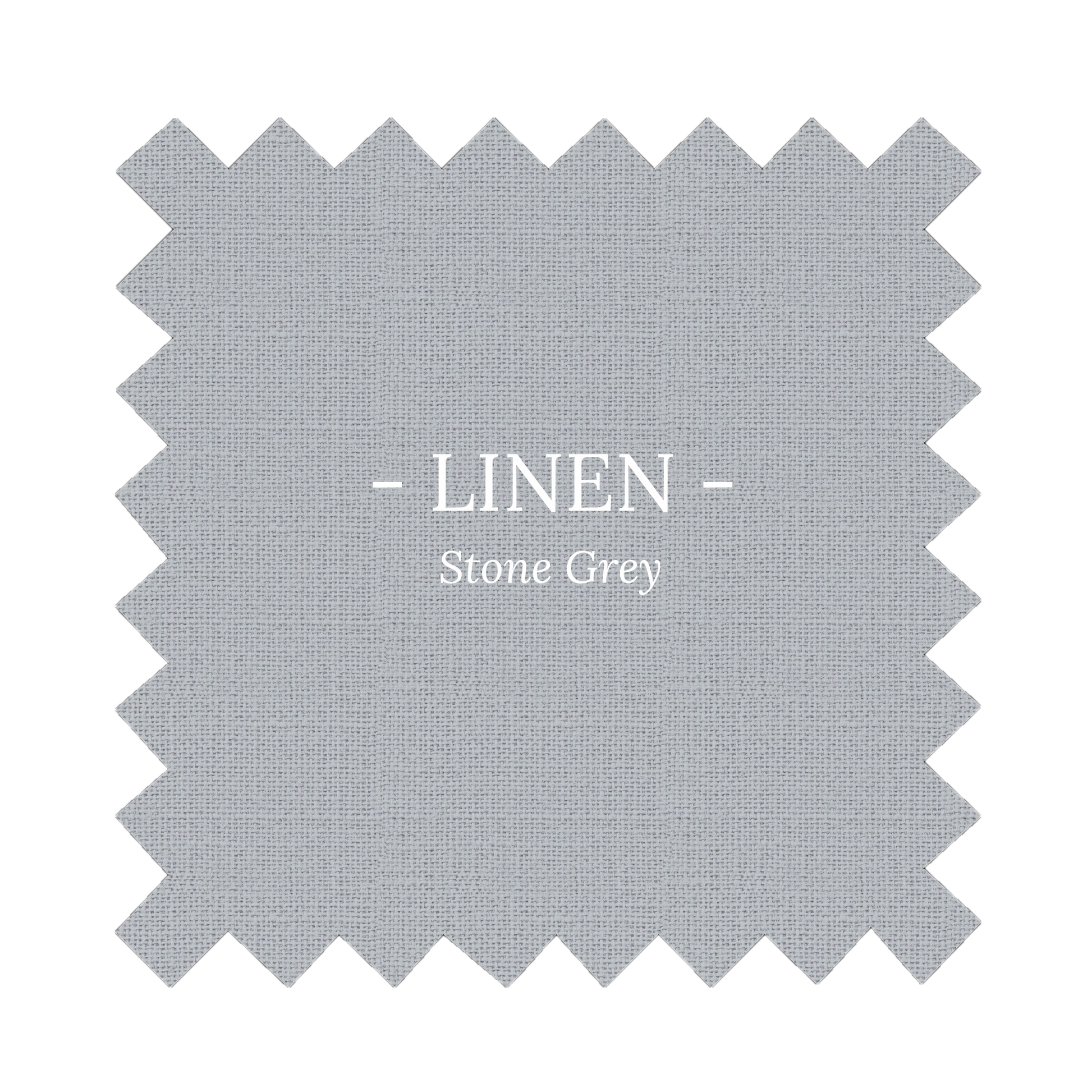 Fabric in Stone Grey Linen - By the Yard