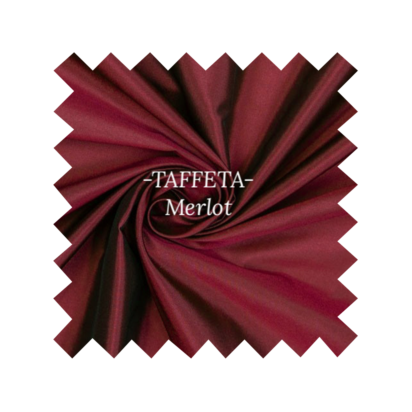 Fabric Merlot Taffeta - By the Yard