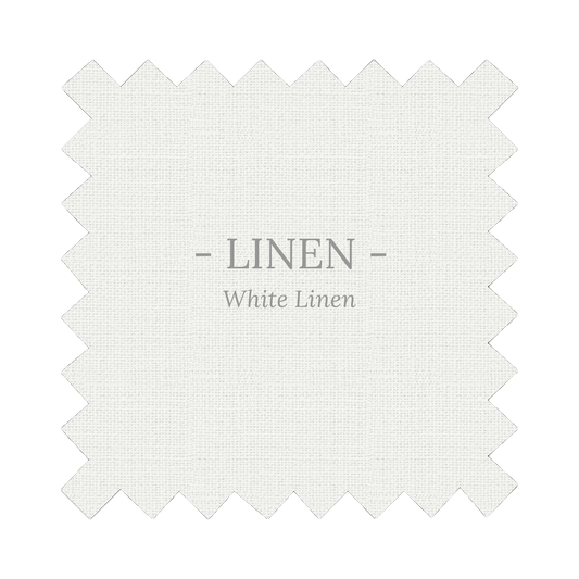 Fabric in White Linen - By the Yard