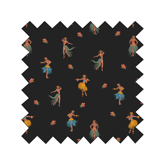 Fabric "Hula Girls" - By the Yard