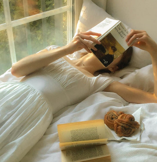 RTS - Loretta Dress in White Cotton