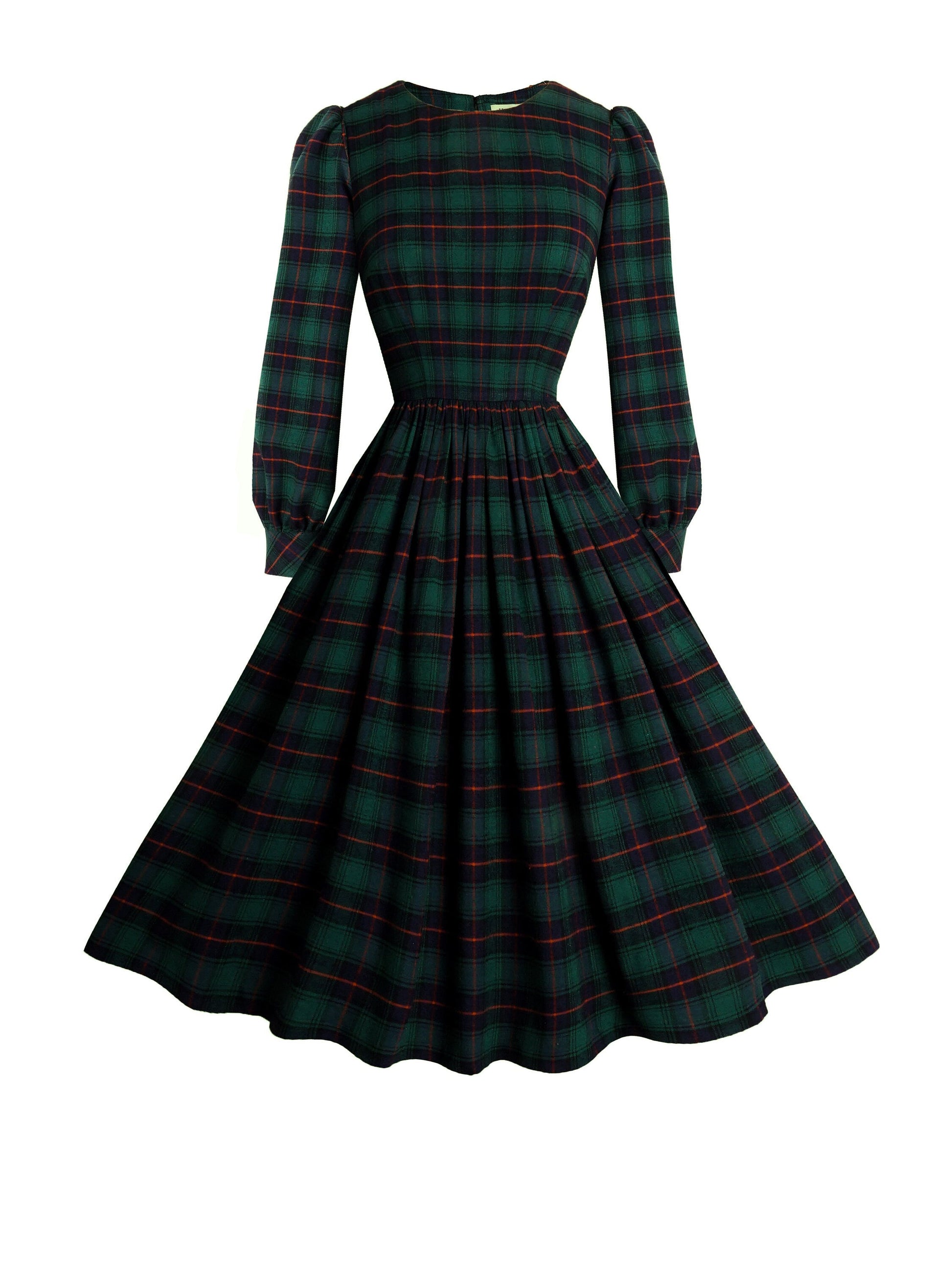 MTO - Agnes Dress in "Princeton Plaid"