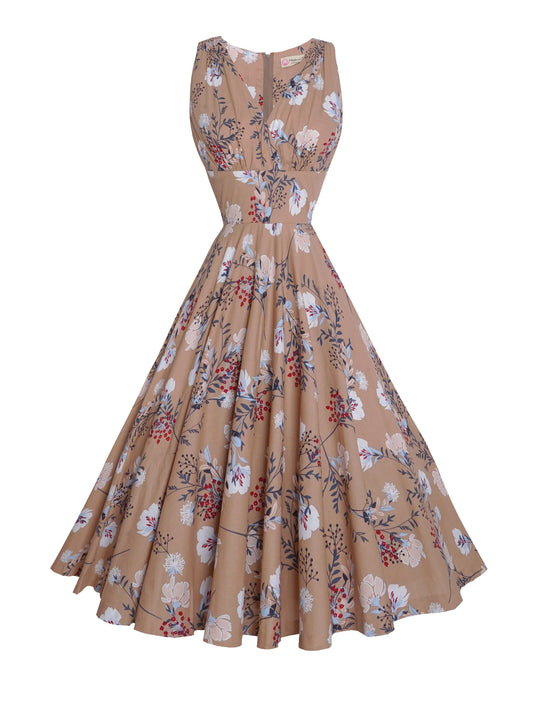 RTS - Size S - Carolyn Dress "Desert Flower"