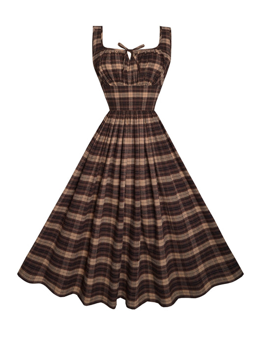 MTO - Michelle Dress in "Mulholland Plaid"