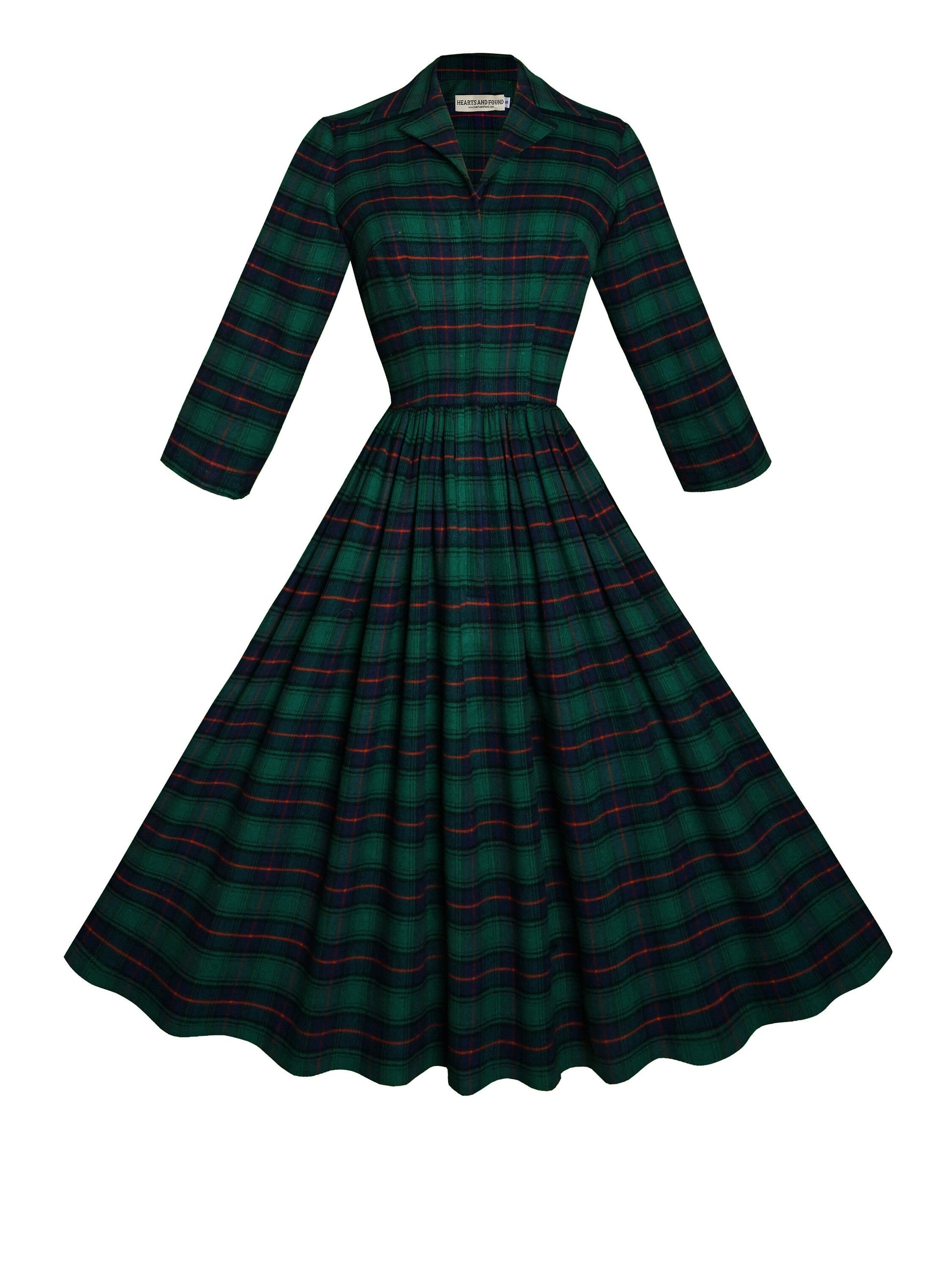 MTO - Natalie Dress "Princeton Plaid"