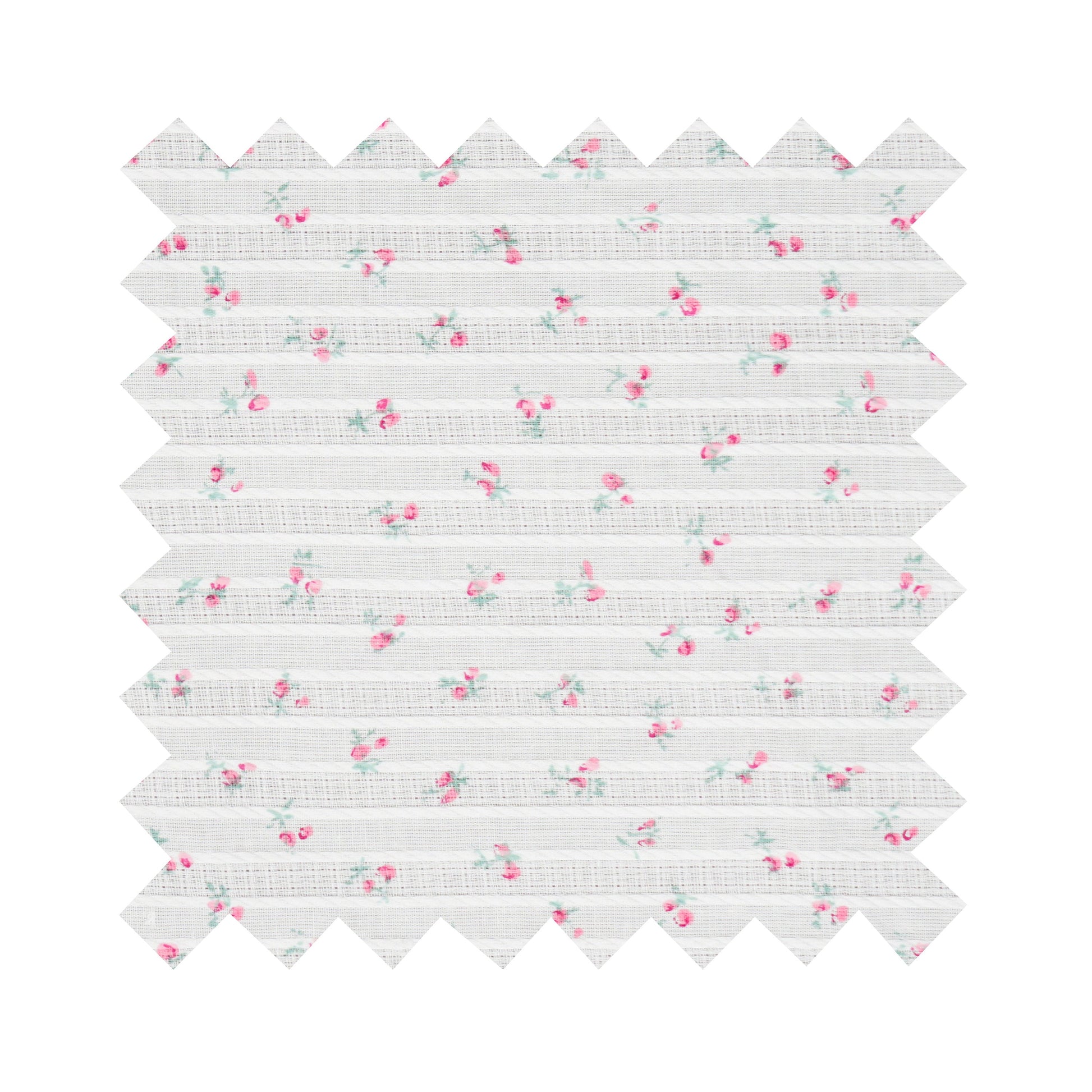 Fabric "Rosey Garden Stripes" Pink - By the Yard