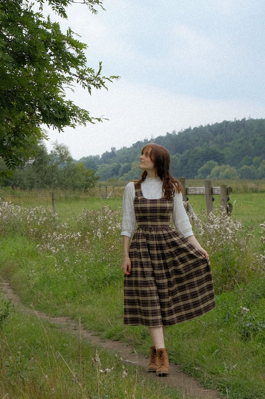 RTS - Emily Dress - "Mulholland Plaid" - Knee Length