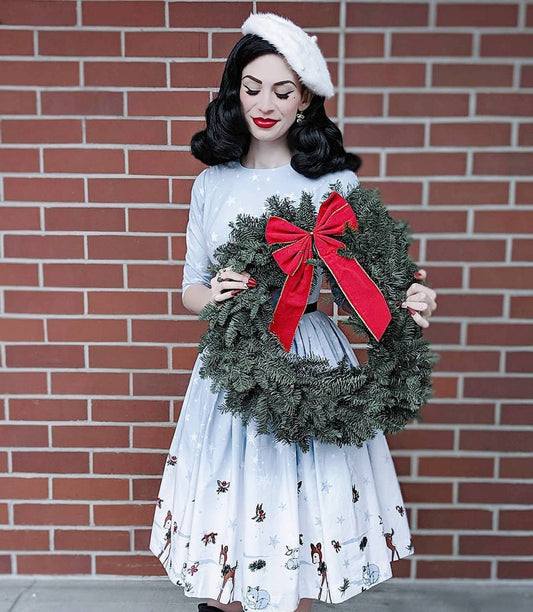 MTO - Marianne Dress "Hello Deer"