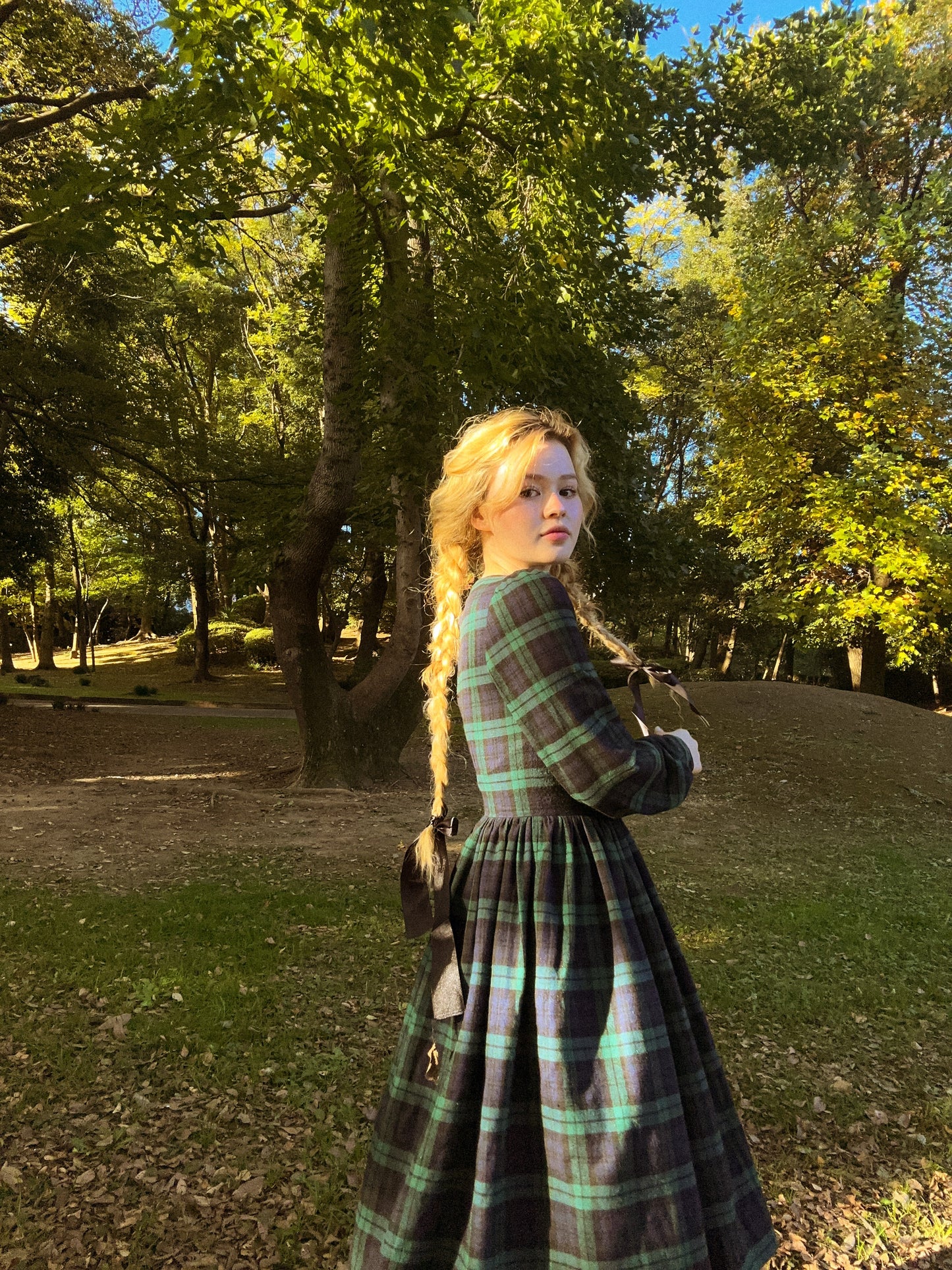 MTO - Agnes Dress "You Plaid me at Hello"