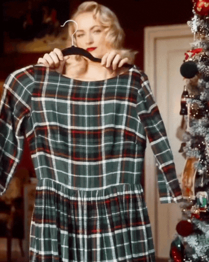 MTO - Ophelia Dress "Norwich Plaid"