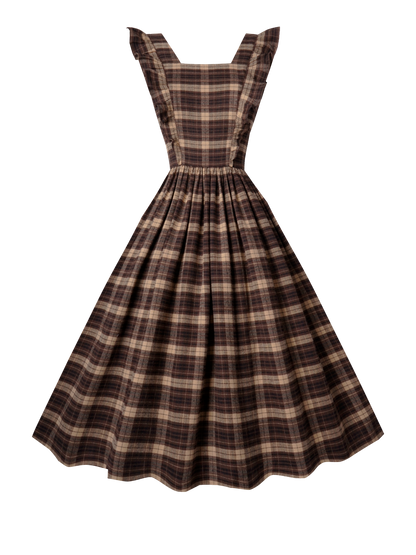 MTO - Lorraine Dress "Mulholland Plaid"