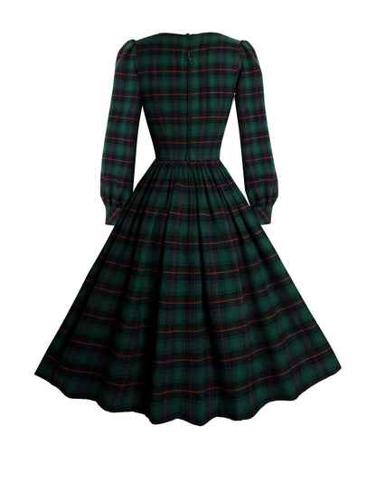 MTO - Agnes Dress in "Princeton Plaid"