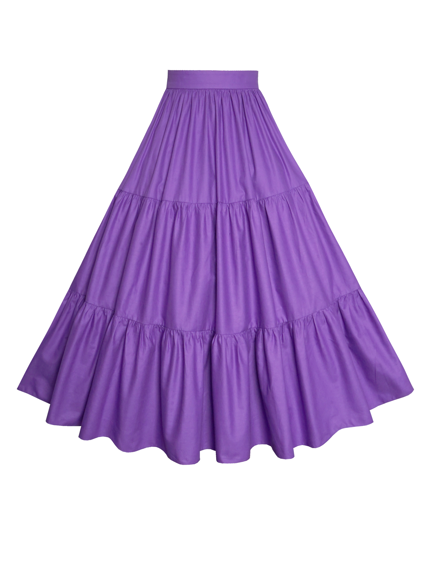 MTO - Pippa Skirt Amethyst Purple Cotton