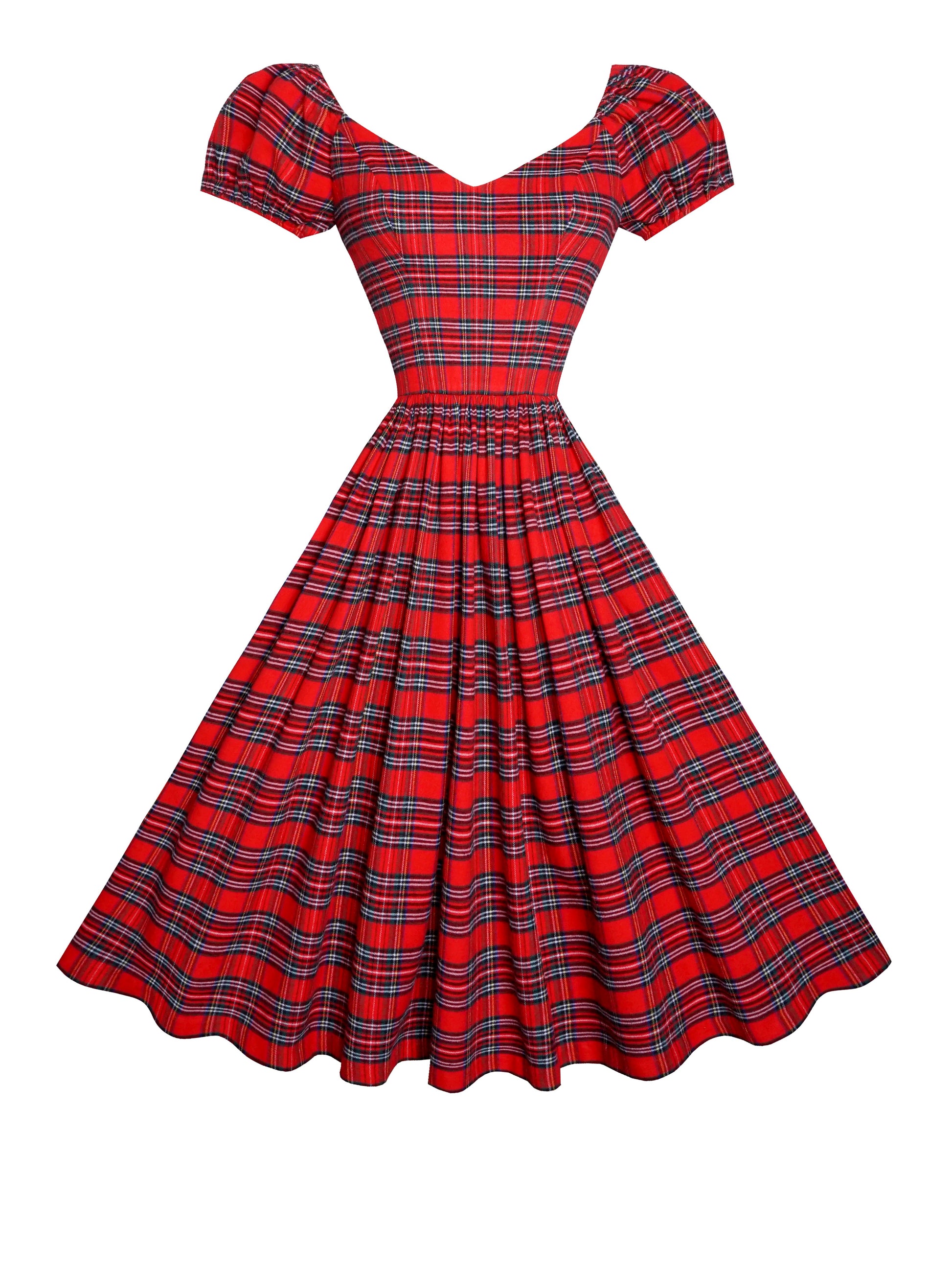 MTO - Margaret Dress in "Christmas Gone Plaid"