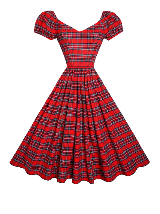 MTO - Margaret Dress in "Christmas Gone Plaid"
