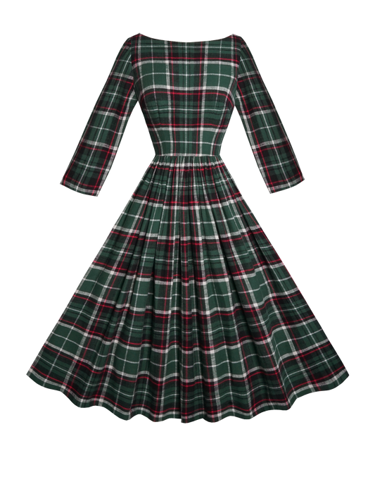 MTO - Ophelia Dress "Norwich Plaid"