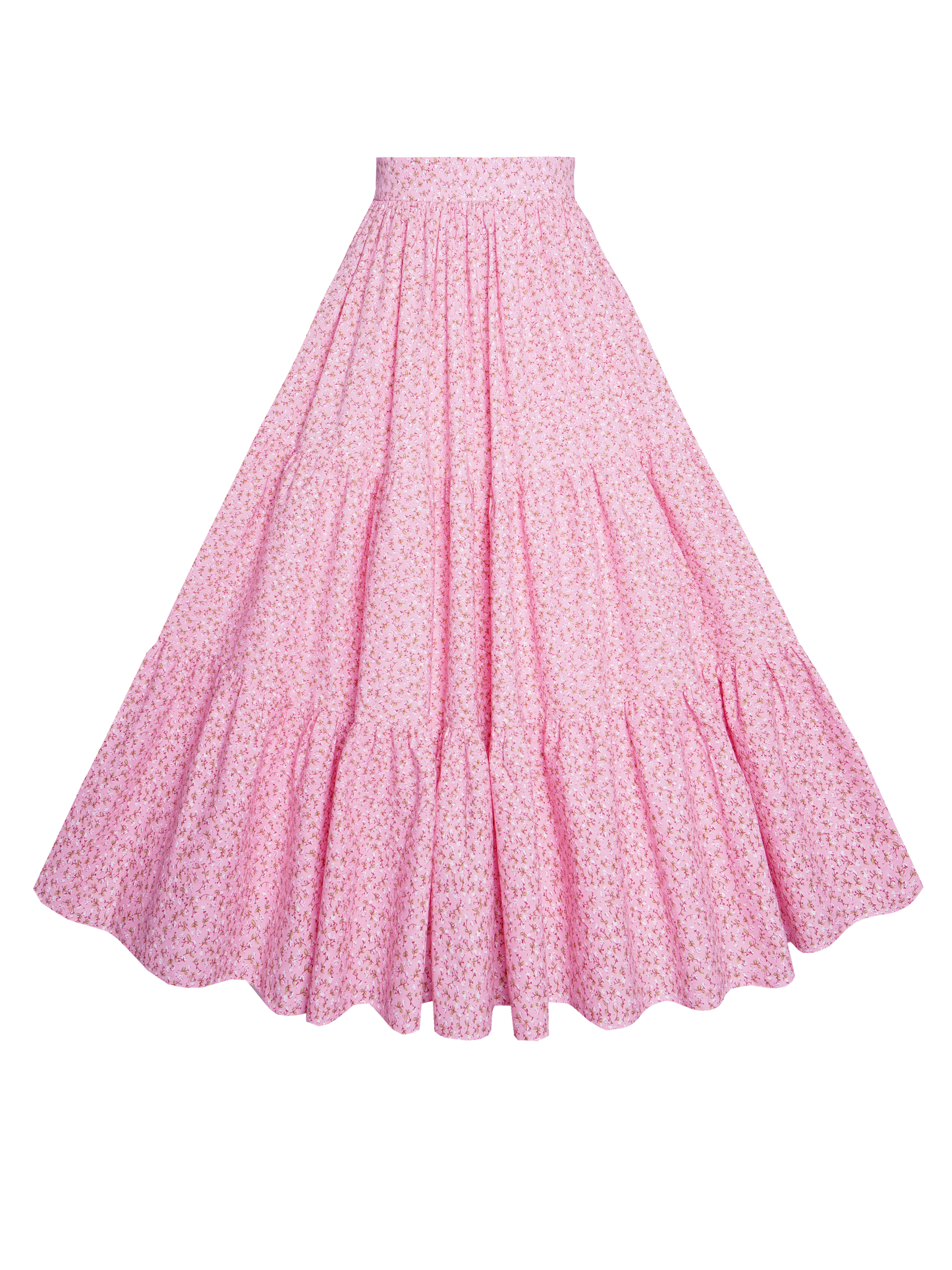 MTO - Pippa Skirt "Delicate Blossoms" Pink