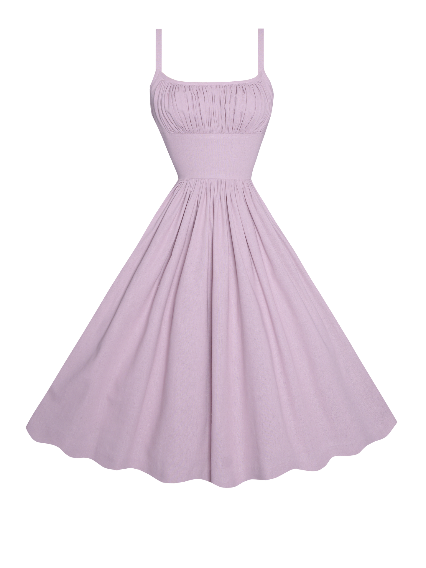 MTO - Grace Dress in Lilac Purple Linen