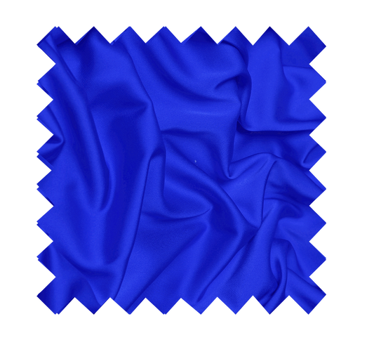 Fabric Azure Blue Satin - By the Yard